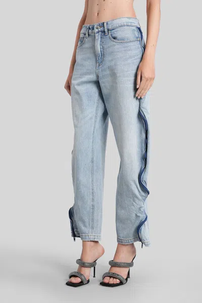 Alexander Wang Jeans In Blue Cotton In Blue