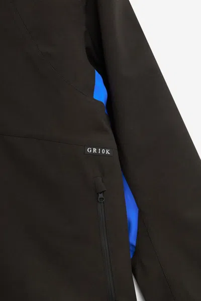 Gr10k Skeleton Shell Jacket In Brown