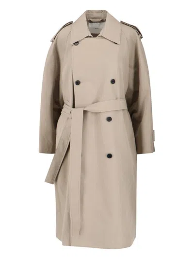 Dunst Cotton Blend Trench Coat In Neutral