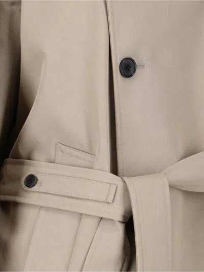 Dunst Cotton Blend Trench Coat In Neutral
