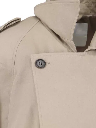 Dunst Cotton Blend Trench Coat In Neutral