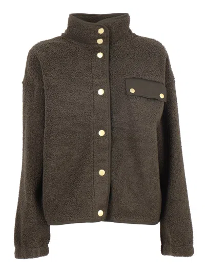Barbour Buttoned Pocket Jacket In Green