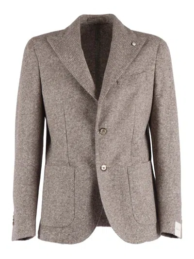 L.b.m 1911 L.b.m. 1911 Single-breasted Jacket In Brown