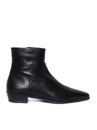 Copenhagen Ankle Boots In Black