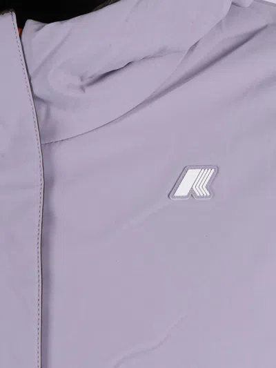 K-way Hooded Double-layer Jacket In Brown