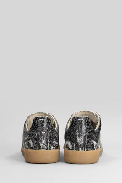 Maison Margiela Replica Sneakers In Black