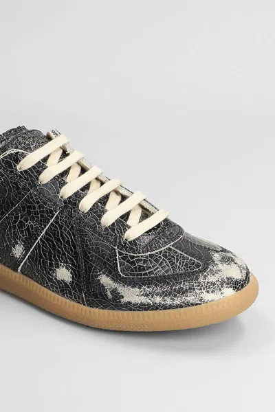 Maison Margiela Replica Sneakers In Black