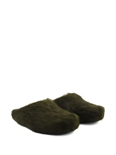 Marni Fussbett Sabot Men In Green