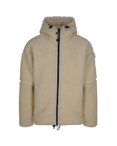 Napapijri T-tires Fzh Jacket In Dimity Beige In Brown