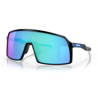 Oakley Womens Grey Oo9406 Sutro S Acetate Shield Sunglasses In Black