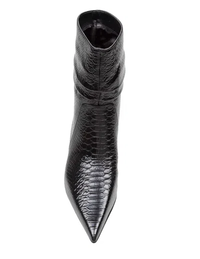 Michael Kors 50mm Pointed-toe Boots In Black