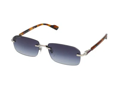 Gucci Eyewear Sunglasses In Blue