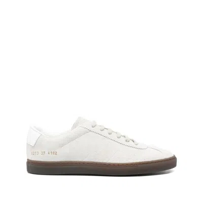 Common Projects Suede Sneakers In White
