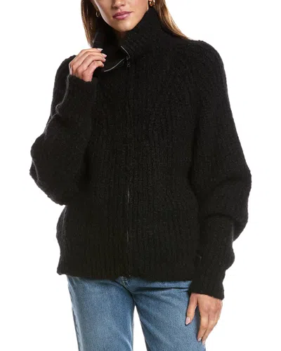 Iro Elida Mohair-blend Sweater In Black