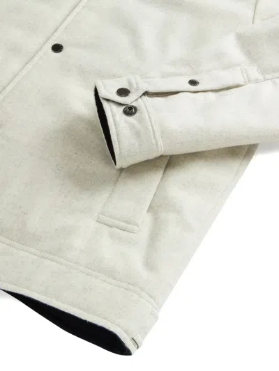 Woolrich Wool Buttoned Shirt Jacket In Multi