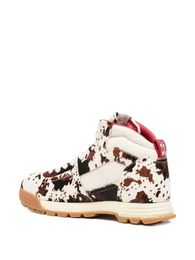 Autry High-top Patterned Ankle Length Boots In Multi