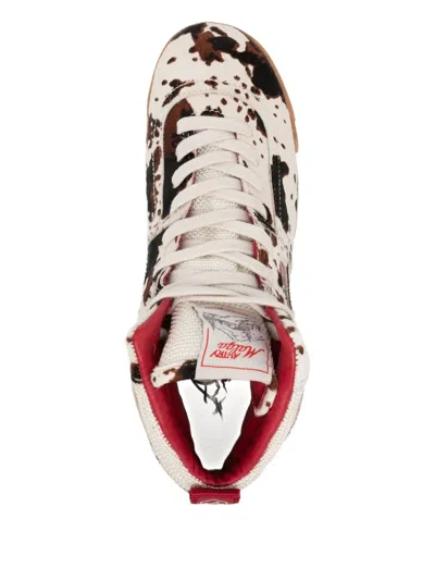 Autry High-top Patterned Ankle Length Boots In Multi