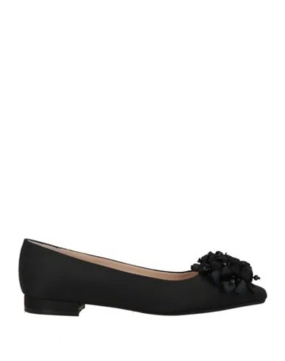 Maliparmi Malìparmi Woman Ballet Flats Black Size 8 Textile Fibers In Black