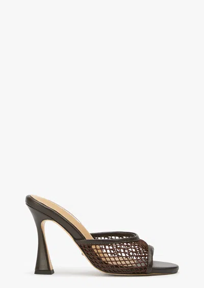 Tony Bianco Vertigo Choc Mesh In Brown