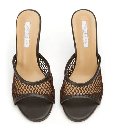 Tony Bianco Vertigo Choc Mesh In Brown