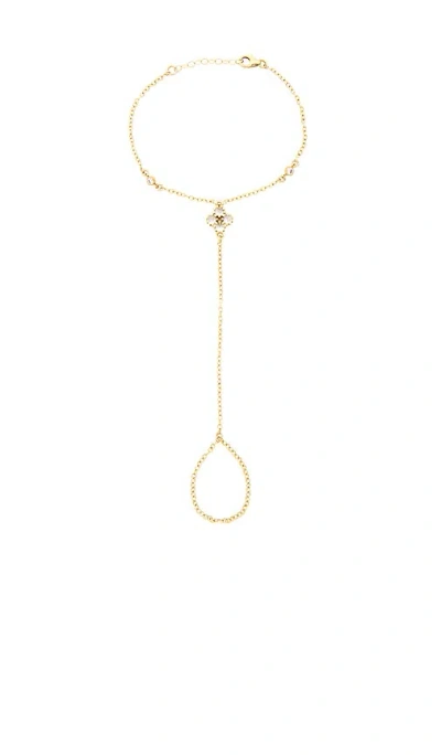 Naiia Aya Hand Chain In Gold
