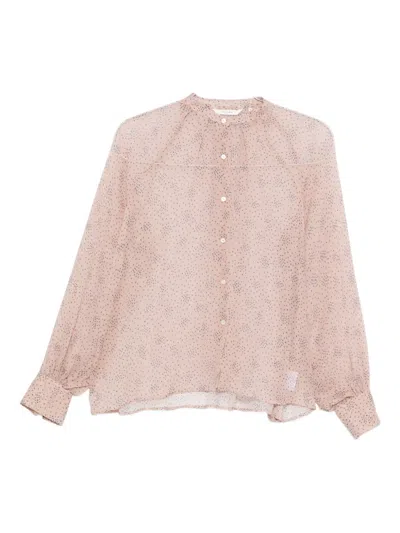 三角形印花搭扣罩衫