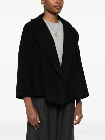 Dušan Open-front Jacket In Black