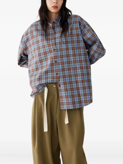 Studio Tomboy Check-pattern Shirt In Multi
