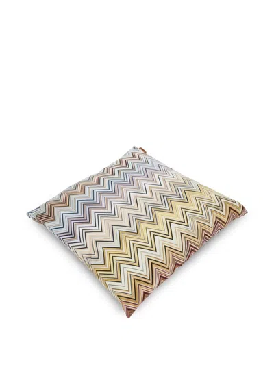Missoni Zigzag-pattern Cushion (40cm X 40cm) In Multi