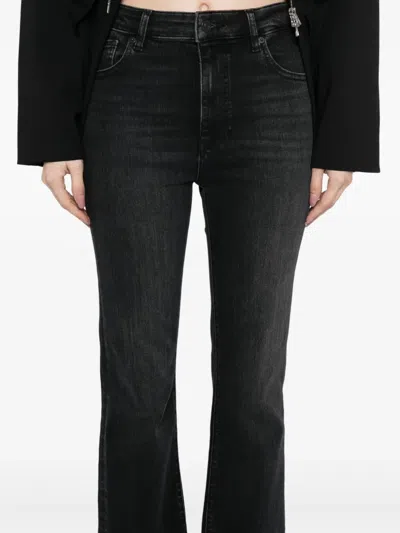 Frame The Reboot Cropped Jeans In Black