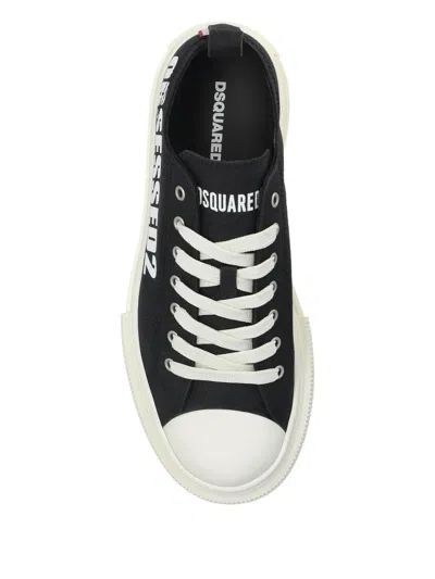 Dsquared2 Obsessed2 Logo Sneakers In Black