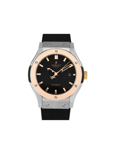 Pre-owned Hublot Classic Fusion Zirconium 42mm In Black