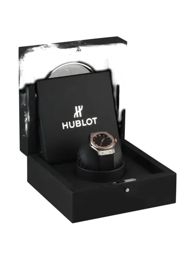 Pre-owned Hublot Classic Fusion Zirconium 42mm In Black