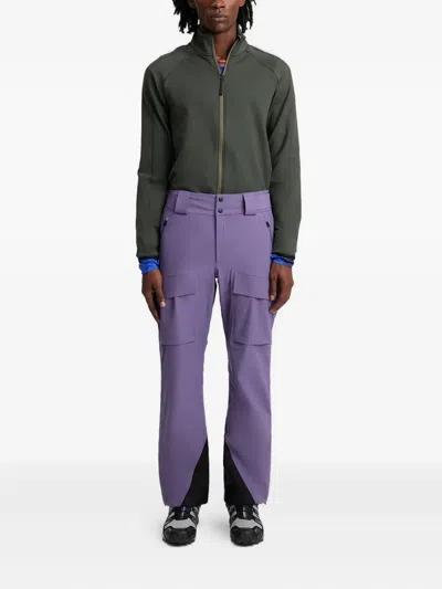 Aztech Mountain Hayden 3l Shell Cargo-pocket Ski Trousers In Purple