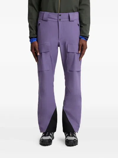 Aztech Mountain Hayden 3l Shell Cargo-pocket Ski Trousers In Purple