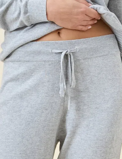 Papinelle Cotton Cashmere Jogger In Blue