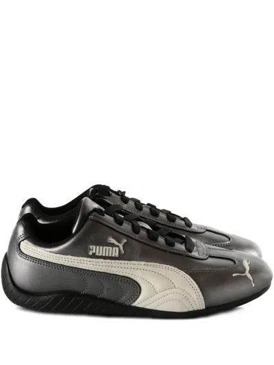 Puma Speedcat Metallic Unisex Shoes In Gray