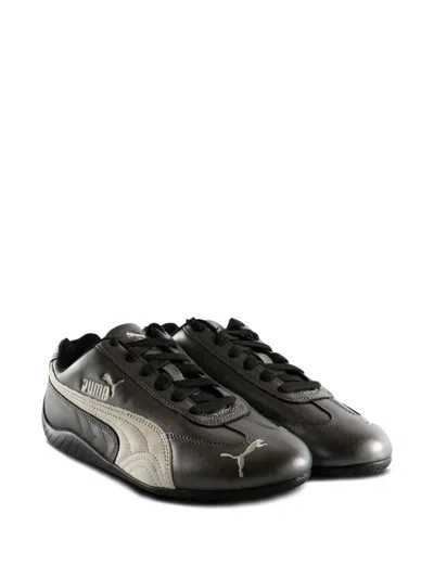 Puma Speedcat Metallic Unisex Shoes In Gray
