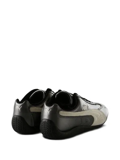 Puma Speedcat Metallic Unisex Shoes In Gray