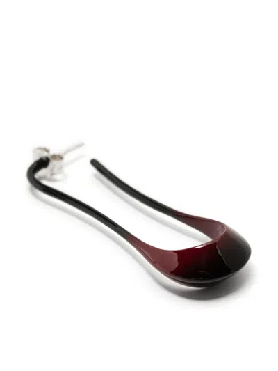 Lemaire Silver Earrings Women In Brown