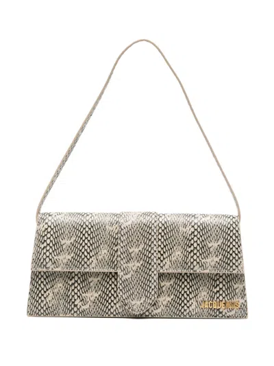 Jacquemus Women Le Bambino Long Shoulder Bag In Gray
