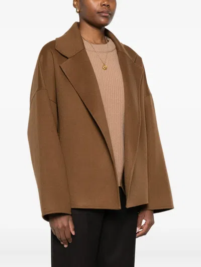 Dušan Notched-lapel Jacket In Brown