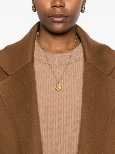 Dušan Notched-lapel Jacket In Brown