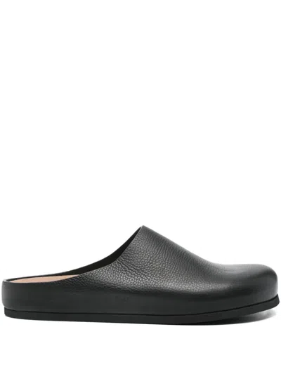 Common Projects Round-toe Mules In Animal Print