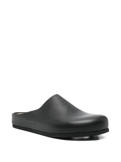 Common Projects Round-toe Mules In Animal Print