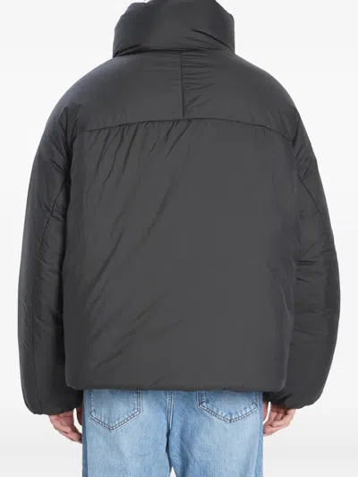 Jacquemus Quilted Jacket With High Collar And Pockets In Multi
