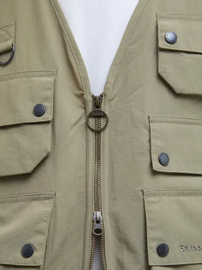 Barbour Utility Editor Zip-front Gilet In Green