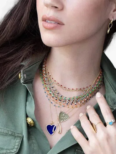 Jennifer Meyer Hammered 18-karat Gold Necklace In Gold