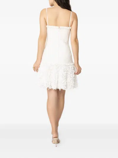 Alexis Amrisa Ruffled Mini Dress In White