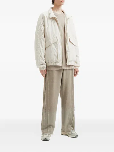 Izzue Zip-front Pocket Jacket In White
